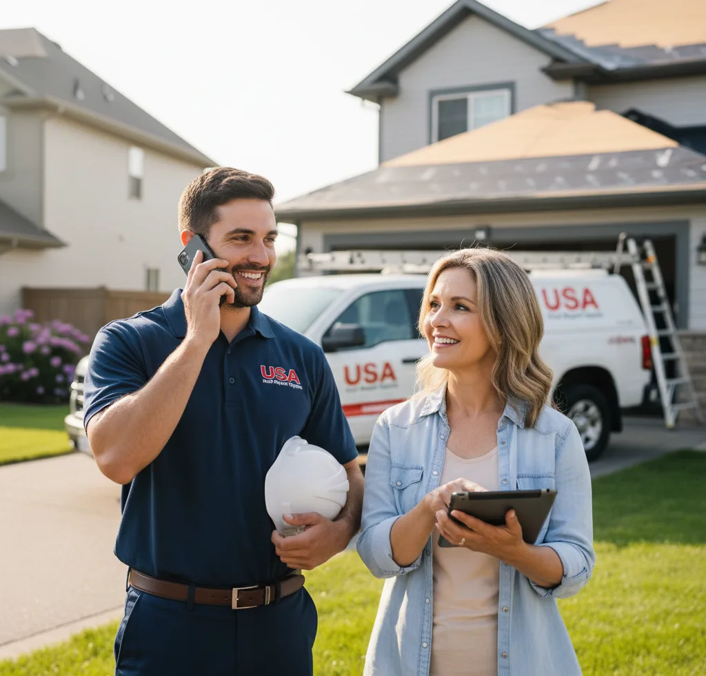 USA Roof Repair Experts customer support in West Park